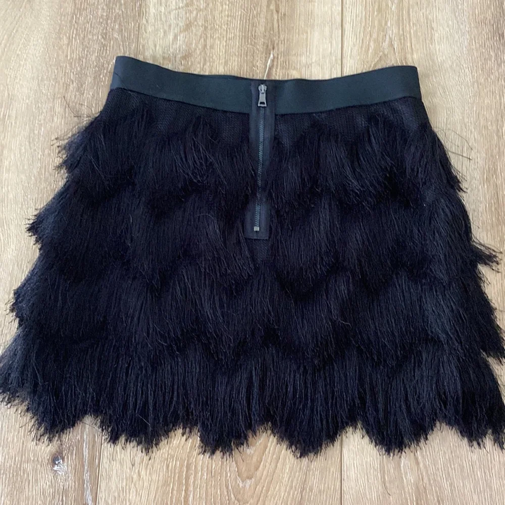 Bcbg Maxazria Fringe Mini Skirt - Picture 3 of 3